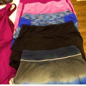 Royal multi Athleta skirt.